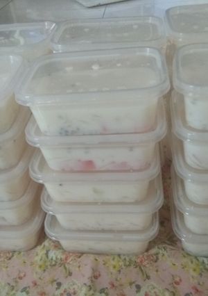 Foto resep Es susu jelly