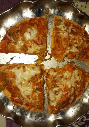 A picture of Veg pizza.