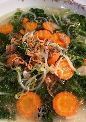 Foto resep Sayur bening bayam tauge