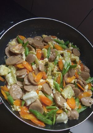 Foto resep Capcay kilat