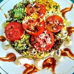 A picture of Rainbow rice.