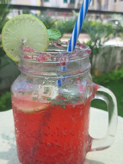 A picture of Roohafza Mocktail.