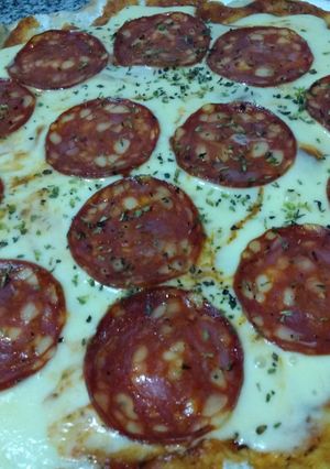 Una foto de Pizza de pepperoni
