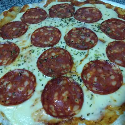 Pizza De Pepperoni Receta De Marie Cookpad