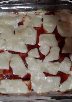 Una foto de Lasaña de zapallo italiano