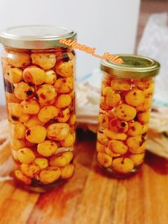 عکسی از دستور ترشی +شور زالزالک