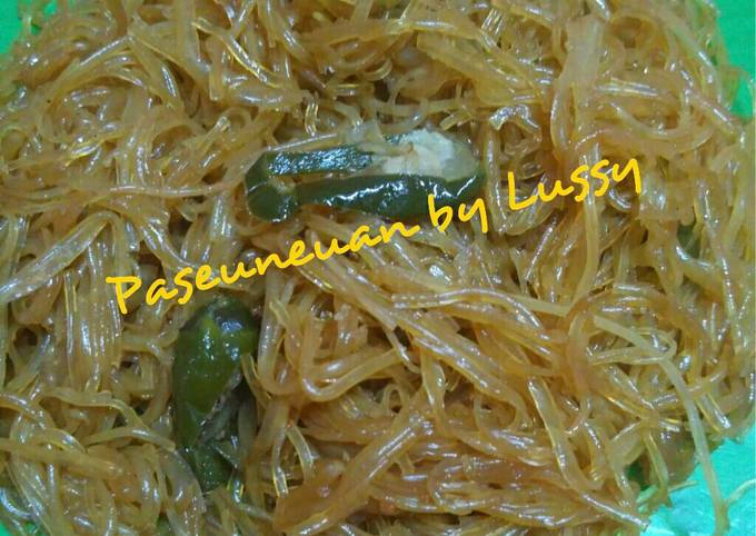 Resep: Sohun kecap cabe ijo Menu Enak Dan Mudah Dibuat