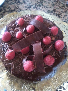 Una foto de Bizcocho de chocolate