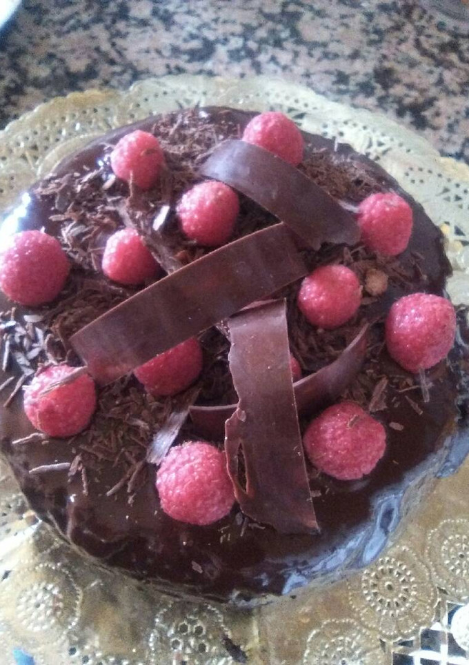 Una foto de Bizcocho de chocolate