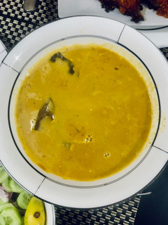 A picture of Malaysian Coconut curry (Lemak).