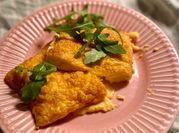 Una foto de tortilla de huevo omelette