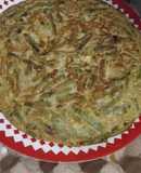 Tortilla de espárragos verdes