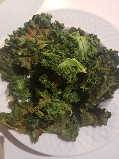 A picture of Kale Chips 🥬.