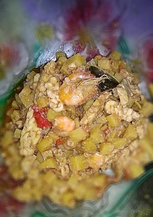 Foto resep Sambel goreng kentang