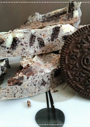 Una foto de Turrón de oreo casero