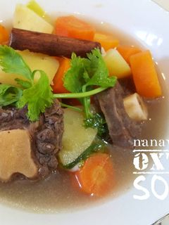 Foto resep Oxtail Soup a.k.a Sop Buntut
