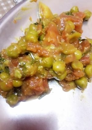 A picture of Aloo gajar matar ki Sabji.