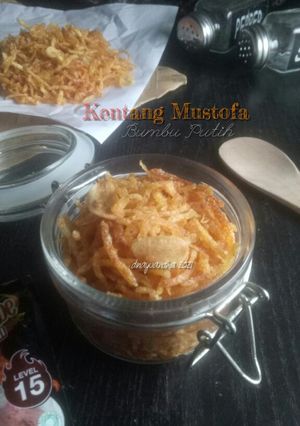 Foto resep Kentang Mustofa Bumbu Putih awet kriuks