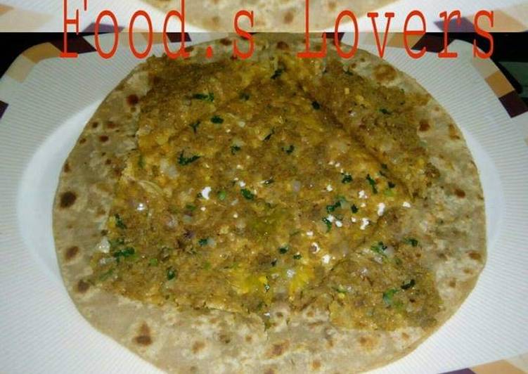 Recipe of Award-winning Mutton mince paratha