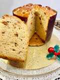 Panettone con pasas y chocolate blanco “sin gluten”