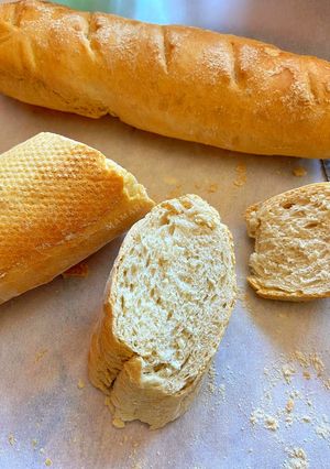 Foto resep Baguette crunchy di luar,lembut di dalam ❤
