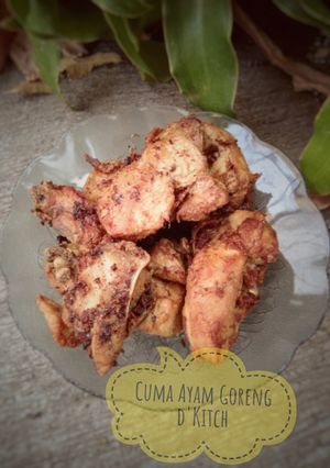 Foto resep 14. Cuma Ayam Goreng (bumbu ungkep super ez)