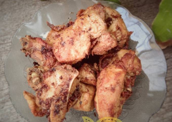 14. Cuma Ayam Goreng (bumbu ungkep super ez)