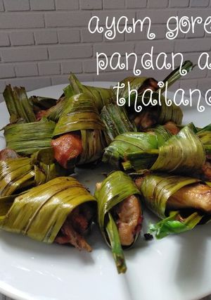 Foto resep Ayam Goreng Pandan Thailand