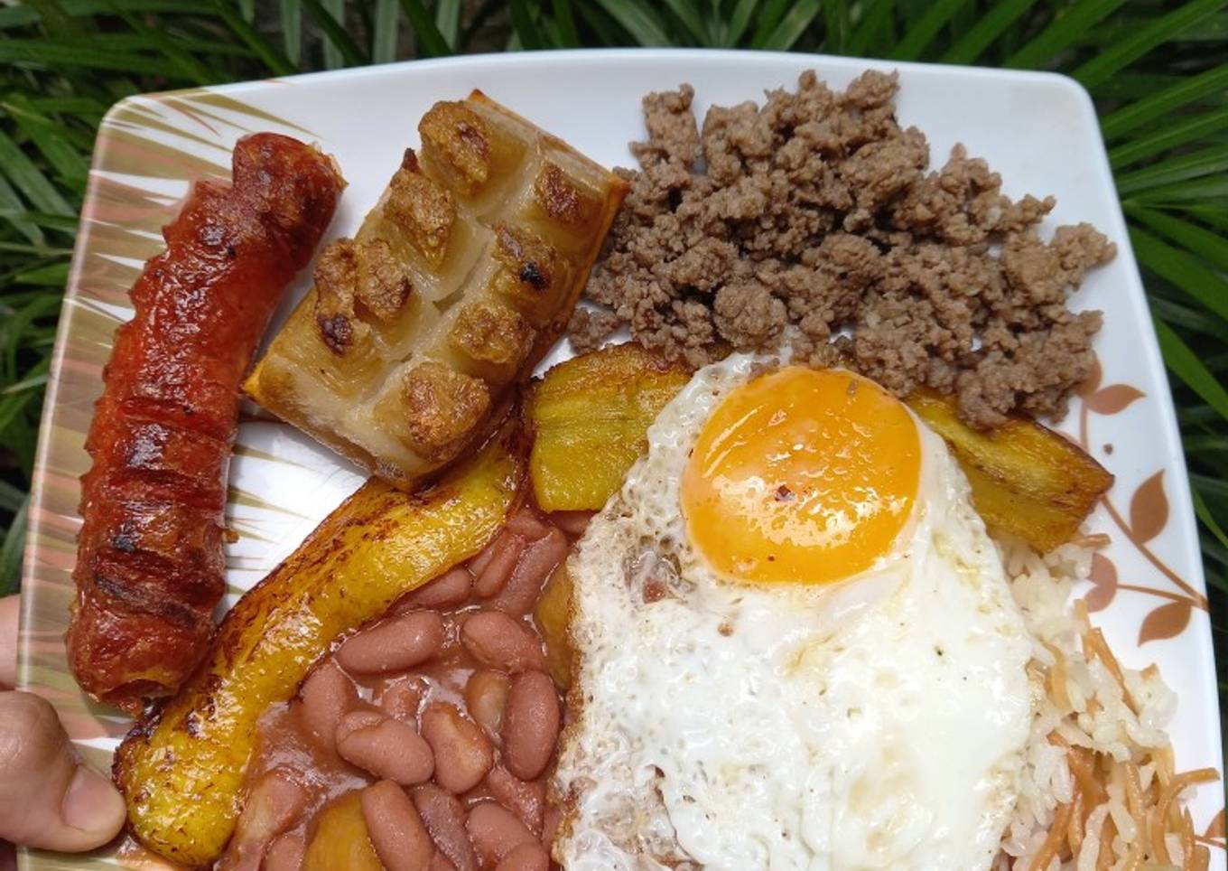 Bandeja paisa (a mi estilo)