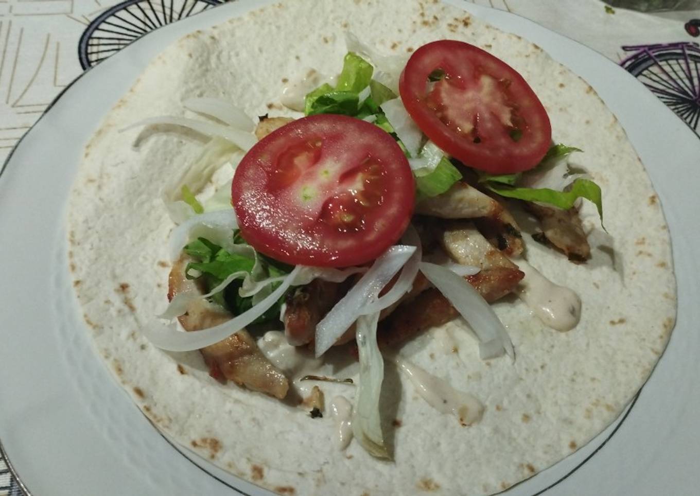 Burrito kebab