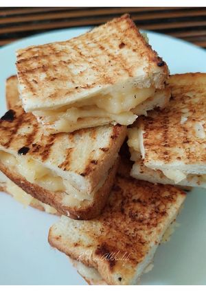 Foto resep 08. MILKY SANDWICH TOAST (ROTI TAWAR ISI KRIM SUSU)