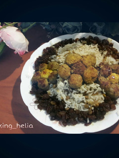 عکسی از دستور عدس پلو با کوفته قلقلی