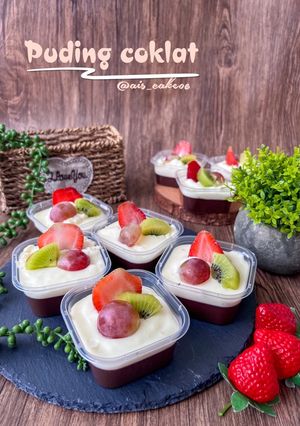 Foto resep Puding coklat
