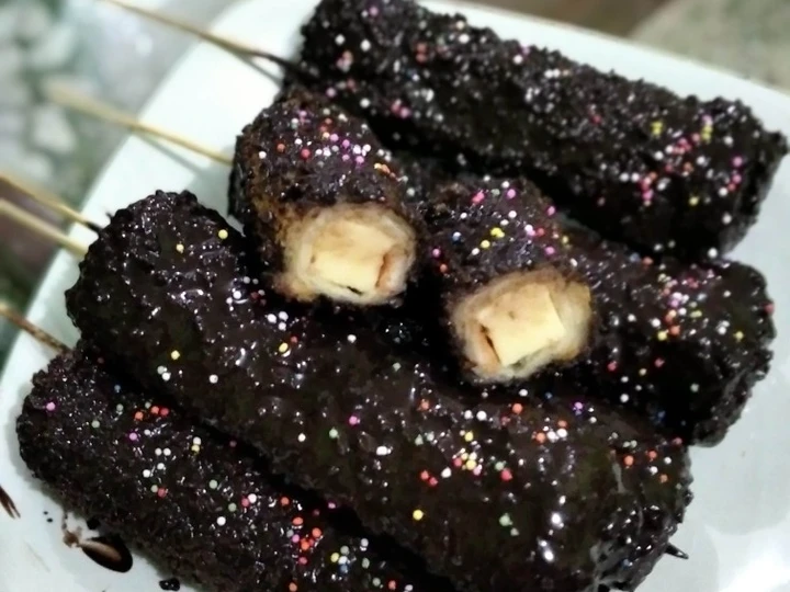 Cara Mudah Menyiapkan Resep Chocolate Corndog isi Keju dari Roti Tawar yang Menggugah Selera Anti Ribet, Lezat