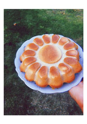 Una foto de Budín de limón saludable