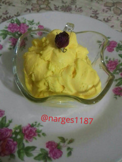 عکسی از دستور 🍧بستنی زعفرانی سنتی🍧