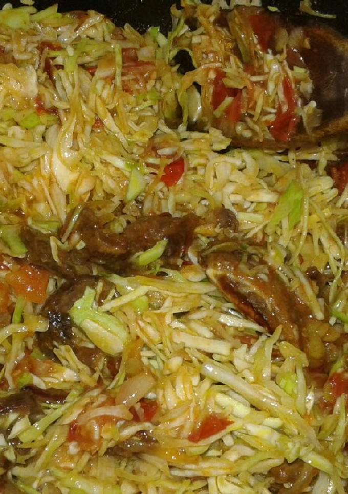 A picture of Cabbage&beef #authormarathon.