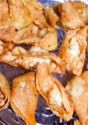 A picture of Chicken cheese wonton.