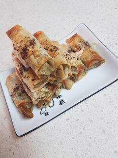 صورة لوصفة رولات السبانخ