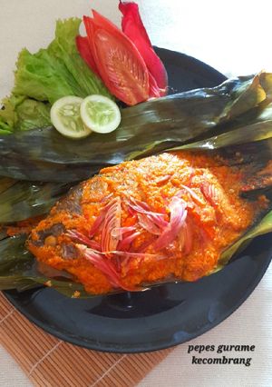 Foto resep Pepes ikan gurame kecombrang🐟