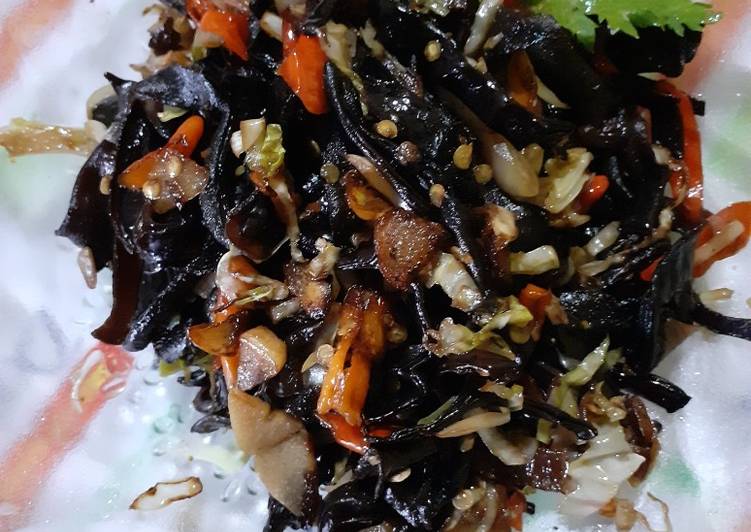 Resep Oseng mercon jamur kuping, Lezat