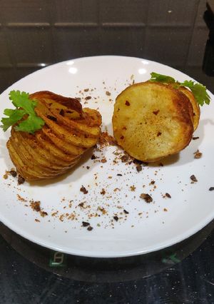 A picture of Hasselback / Baked Potato.