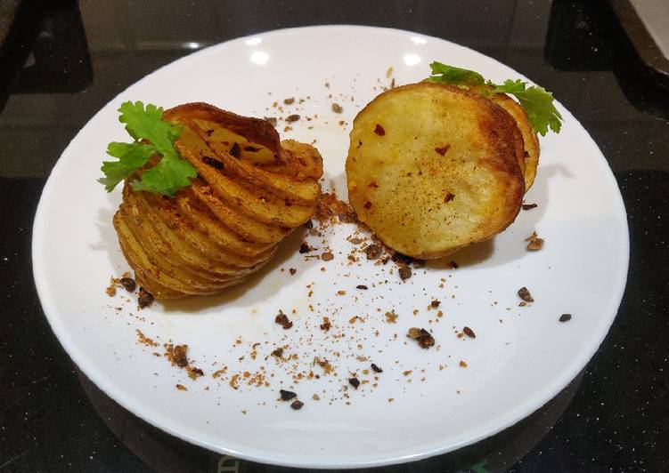 Easiest Way to Prepare Super Quick Homemade Hasselback / Baked Potato