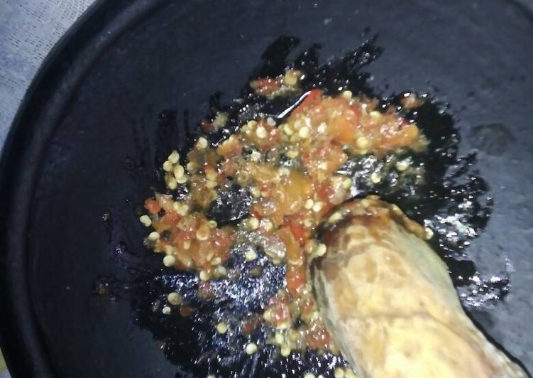 Sambel Korek/Sambal bawang khas sragen