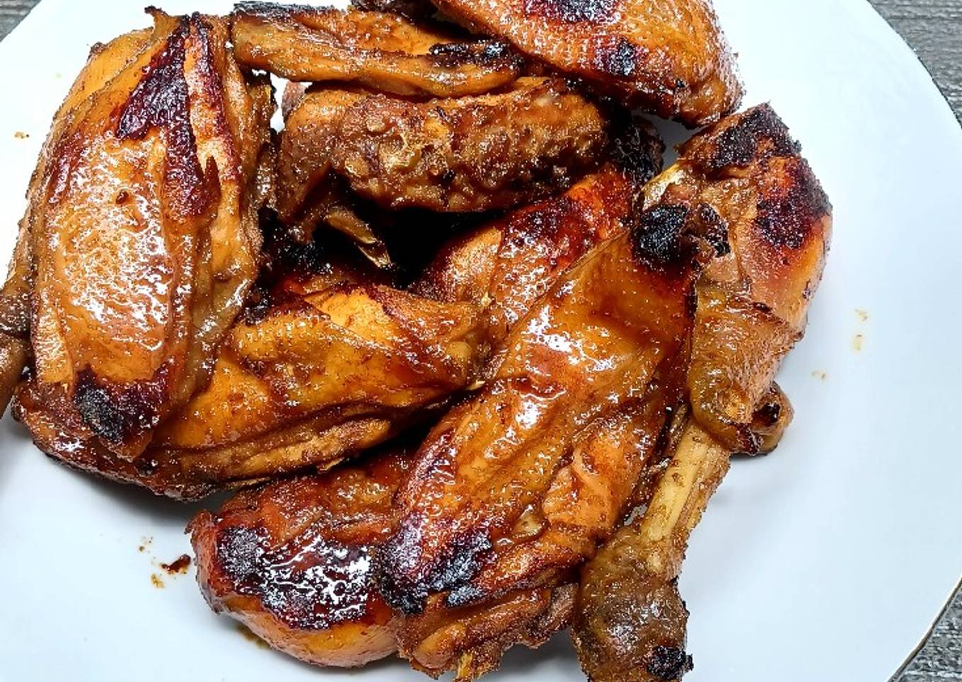 Ayam bakar kecap (teflon)