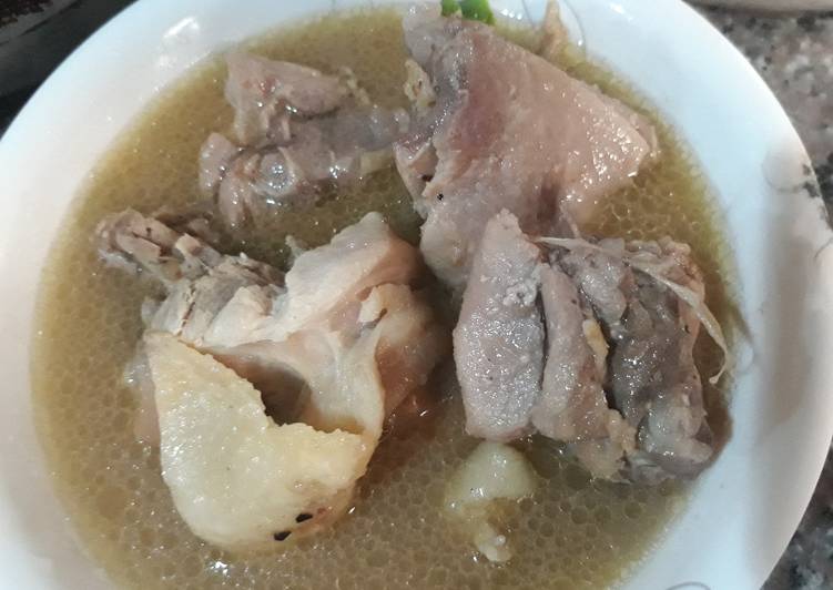 Simple Way to Prepare Favorite Soft chicken peppersoup