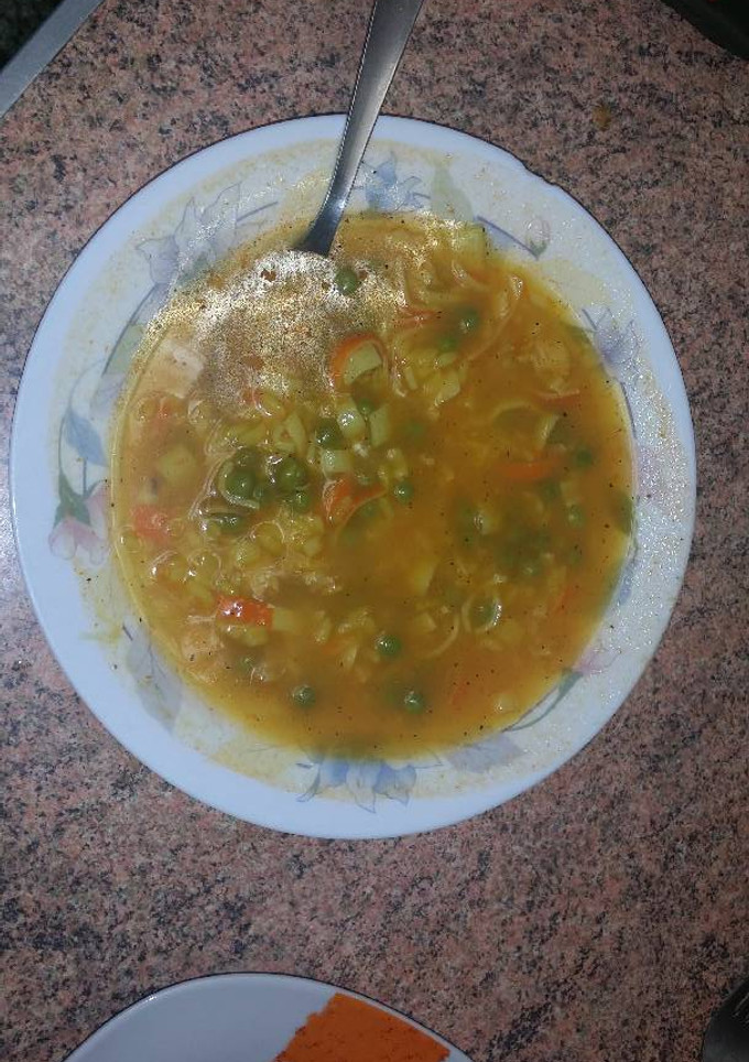 Una foto de Sopa de pescado