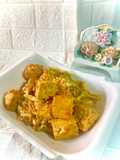 Awara da sauce din cabbage da minced meat