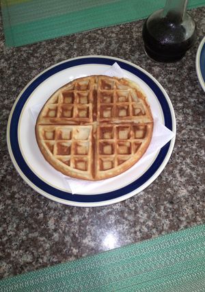 Una foto de Waffles