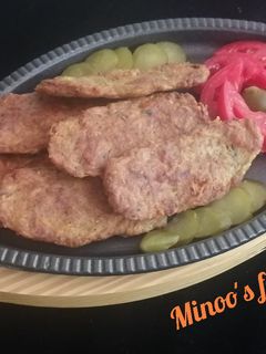 عکسی از دستور کتلت گوشت